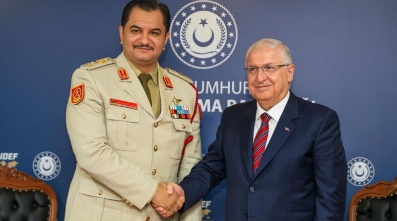 Turkey defense chief meets Saddam Hifter as thaw with Libya continues