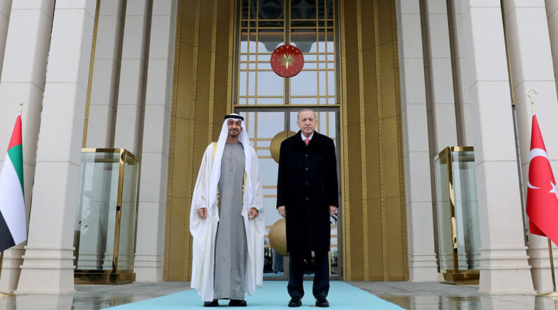 UAE’s Mohammed bin Zayed heads to Turkey amid heightened regional diplomacy