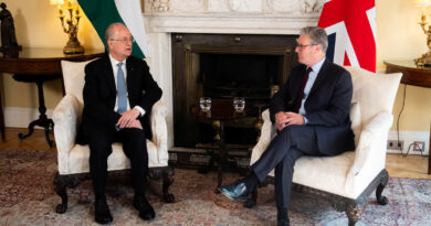 UK backs future Palestinian statehood but says ceasefire the top priority