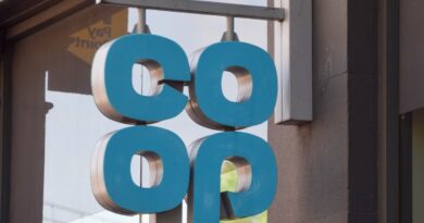 the sign of a co-op store in London