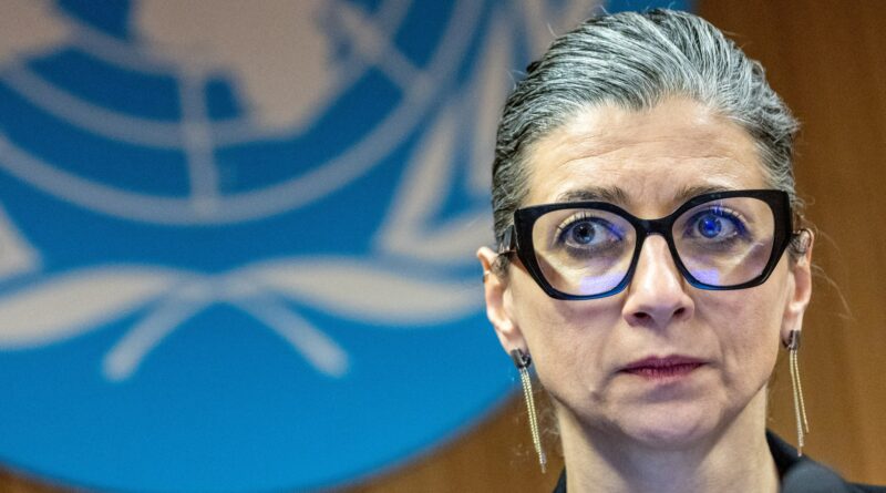 US sanctions UN expert Albanese over Israel criticism