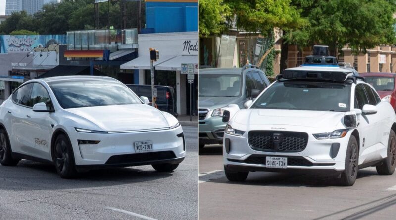 Waymo and Tesla are duking it out over who has the bigger sized ... robotaxi service area