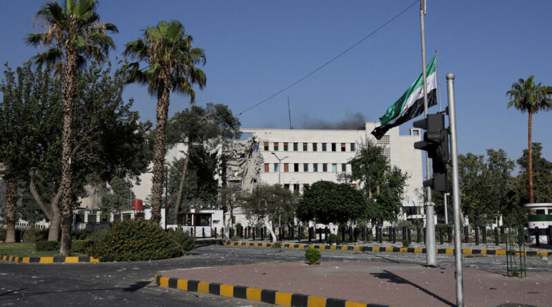 Western diplomats were within metres of Israeli strikes in Damascus, sources say