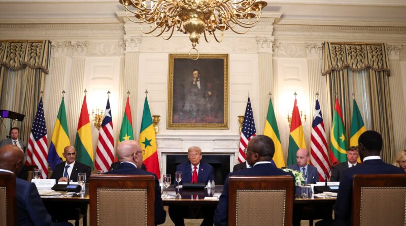Where is Liberia, whose president Trump praised for his ‘good English’?