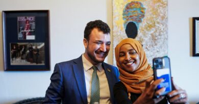 ‘My duty’: Columbia protester Mahmoud Khalil meets lawmakers at US Capitol