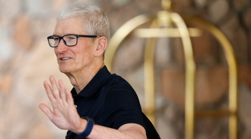 Apple's CEO says an 'unusual buying pattern' is driving iPhone and Mac sales