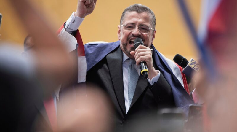 Chaves Robles becomes first Costa Rican president to face loss of immunity
