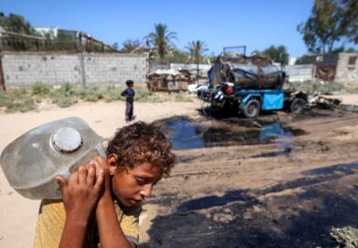 Dire water shortages compound hunger and displacement in Gaza