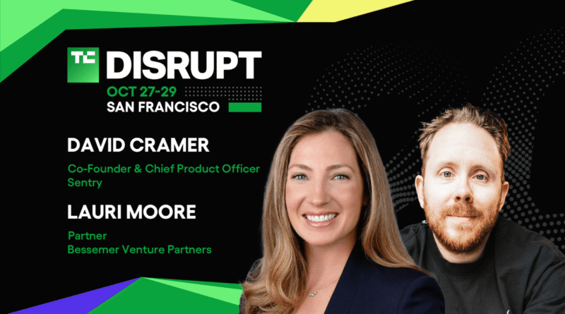 TechCrunch Disrupt 2025 Lauri Moore and David Cramer