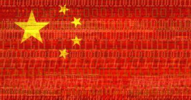 a flag of China, illustrated.