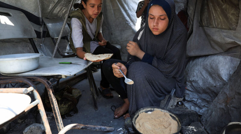 Famine plays out in Gaza as children denied nourishing food supplements