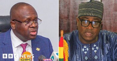 Ghana helicopter crash kills ministers of defence and environment

