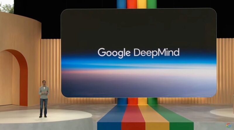 Google DeepMind presented onstage