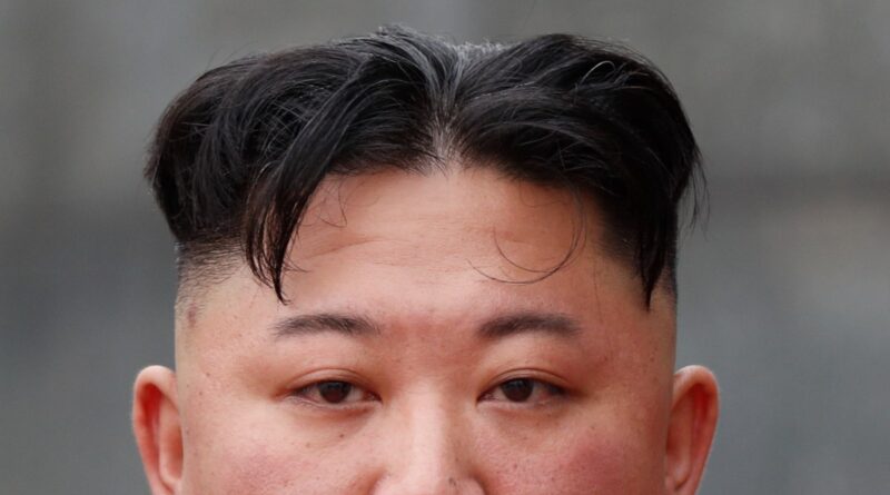 North Korea's leader Kim Jong Un attends a wreath laying ceremony at the Ho Chi Minh mausoleum in Hanoi on March 2, 2019.