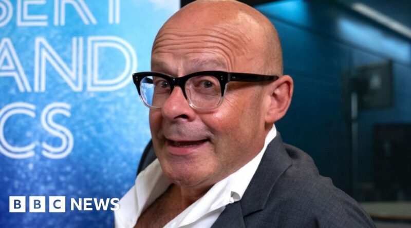 Harry Hill says his stepfather's death made him switch careers from medicine to comedy