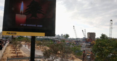 Hundreds gather to mark five years since Beirut blast, but justice still elusive