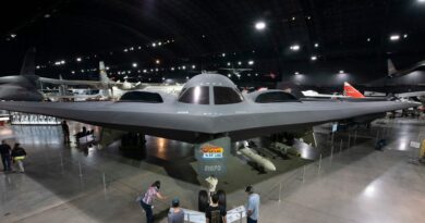 I visited the only B-2 stealth bomber on display in the world. Take a closer look.