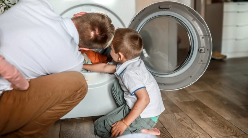 I was a firefighter for 17 years, and I now use those skills as a stay-at-home dad. Laundry sometimes feels like an emergency.