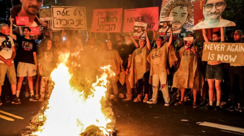 Israel PM says in 'profound shock' over hostage videos