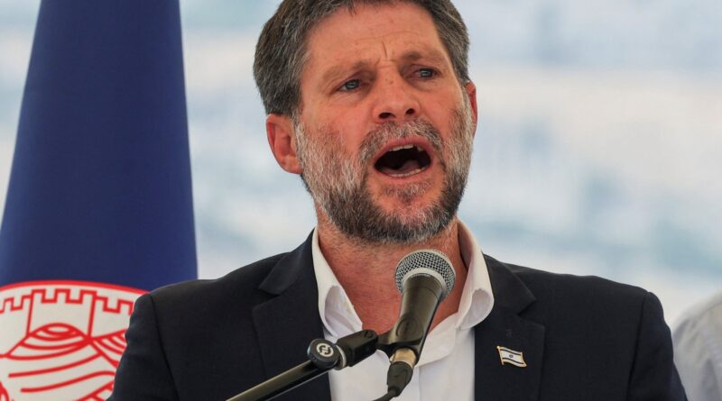Israel’s Smotrich calls for phased Gaza annexation if Hamas does not disarm