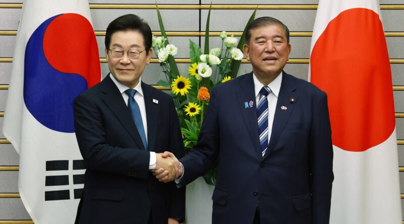 Japan’s Ishiba hosts South Korea’s Lee before key Trump summit