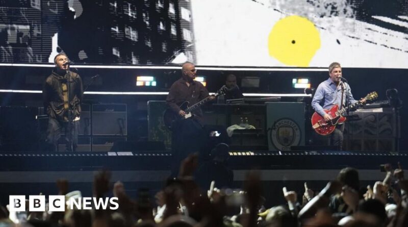 Man dies after fall at Oasis Wembley concert
