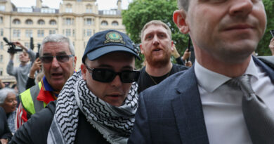 Member of Irish rap group Kneecap appears at UK court on terrorism charge
