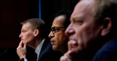 FireEye CEO Kevin Mandia, SolarWinds CEO Sudhakar Ramakrishna and Microsoft President Brad Smith