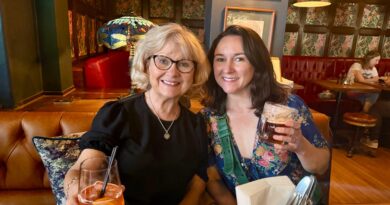 My sister and I took my mom to London for her 70th birthday. It reminded me of our childhood trips together.