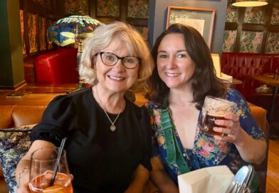 My sister and I took my mom to London for her 70th birthday. It reminded me of our childhood trips together.