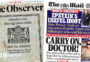 Newspaper headlines: 'Britain's real immigration crisis' and 'Carry on, doctor!'
