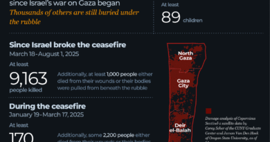 INTERACTIVE - Gaza tracker August 1, 2025