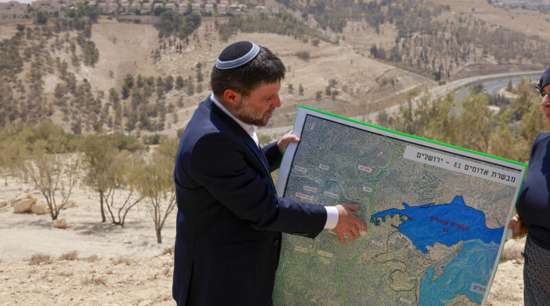 Over 20 nations join EU, UN in opposing Israel’s illegal E1 settlement plan