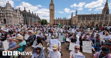 Palestine Action protest arrests rise to more than 500