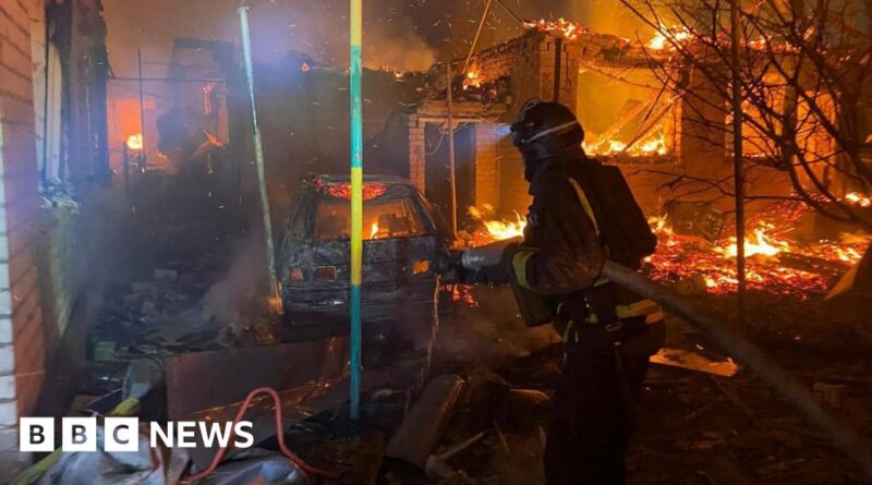 Russia launches 'massive' attack on Ukraine, as Kyiv hits oil refineries