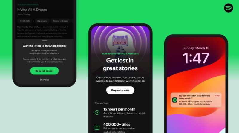 Audiobooks+ Consumer Screen