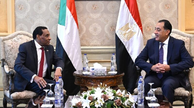 Sudan's PM in Egypt on first foreign visit