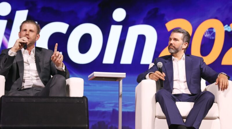 Trump crypto firm plans launch of public company that will hold family token