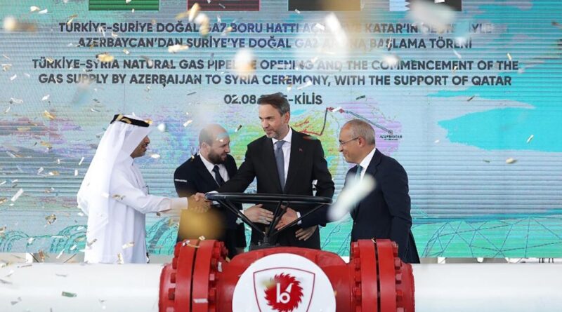 Turkey starts supplying Azerbaijani gas to boost Syria's power output