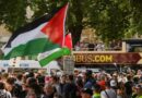 People protest in support of Palestine Action in London, UK
