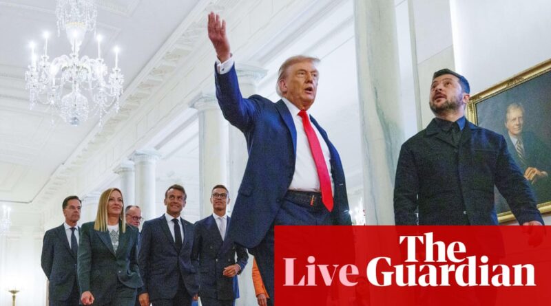 Ukraine live updates: Trump and European leaders press Putin to agree to Zelenskyy meeting