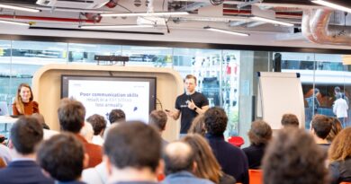 Vocal Image CEO Nick Lakhoikaat AI Startup Program launch event