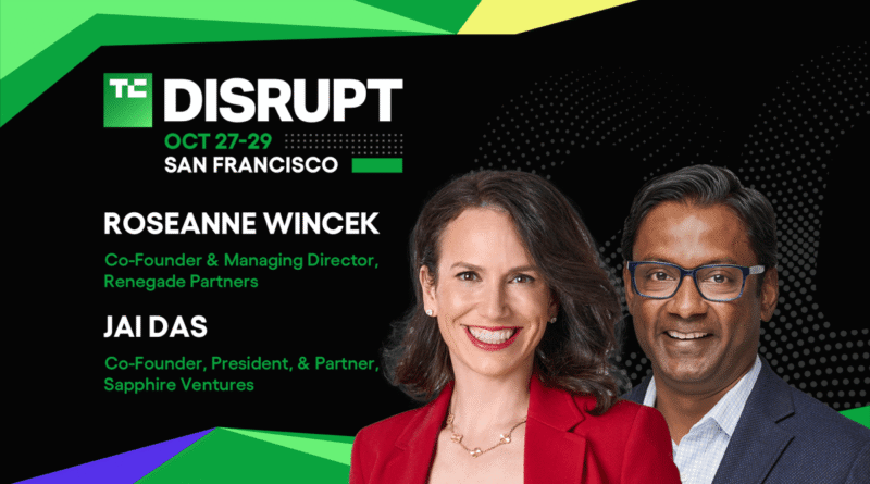 TechCrunch Disrupt 2025 Roseanne Wincek and Jai Das