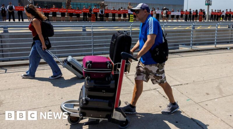 What to know as Air Canada flights grounded and attendants strike