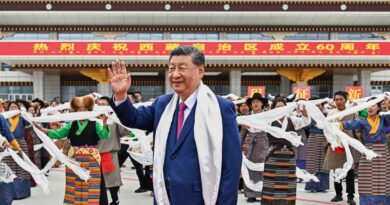 Xi Jinping makes rare visit to Tibet as 60 years of Chinese rule celebrated