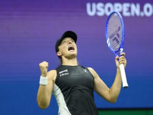 ‘I’m not a machine’: Sinner and Swiatek fight back to enter US Open last 16