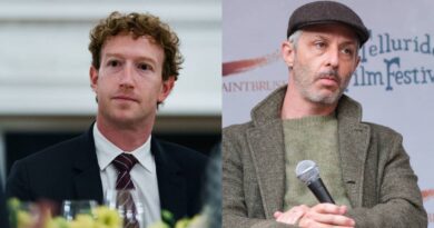 Mark Zuckerberg and Jeremy Strong