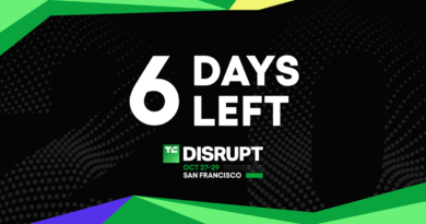 TechCrunch Disrupt 2025 6 days left
