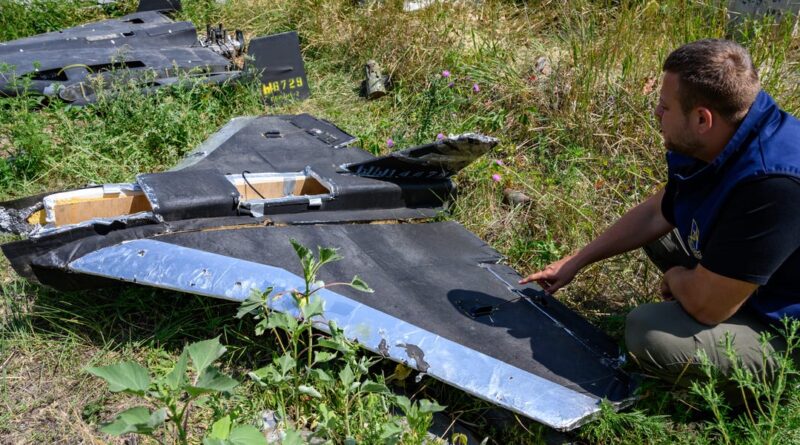 A Russian decoy for the Shahed was found with cameras on its back, highlighting how Moscow is adapting in the drone war