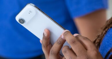 The Apple iPhone Air during an event at Apple Park campus in Cupertino, California, US, on Tuesday, Sept. 9, 2025.
